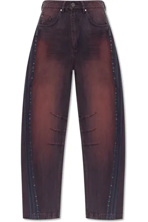 adidas Mujer, Vaqueros, Rojo, Talla: W29