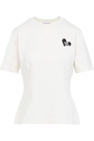 Moncler Mujer, Camisetas, Blanco, Talla: M