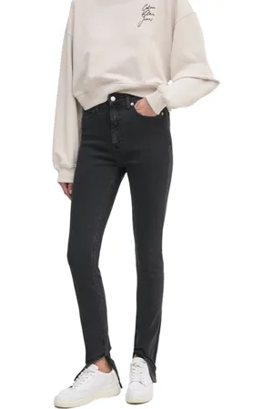 Calvin Klein Mujer, Vaqueros, Negro, Talla: W27
