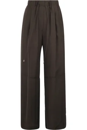 ALYSI Mujer, Pantalones, Marrón, Talla: L