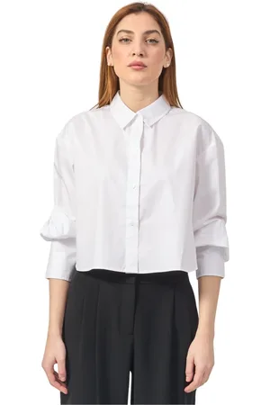 Armani Exchange Mujer, Blusas y Camisas, Blanco, Talla: M