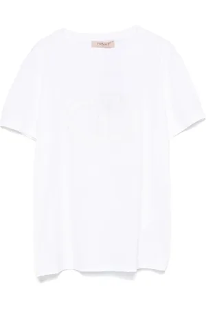 Twin-Set Mujer, Camisetas, Blanco, Talla: M