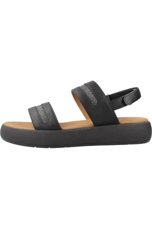 Geox Mujer, Zapatos, Negro, Talla: 39 EU