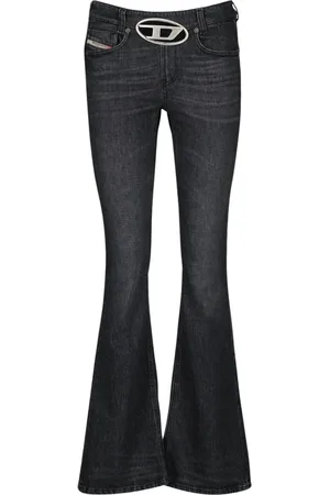Diesel Mujer, Vaqueros, Negro, Talla: W26
