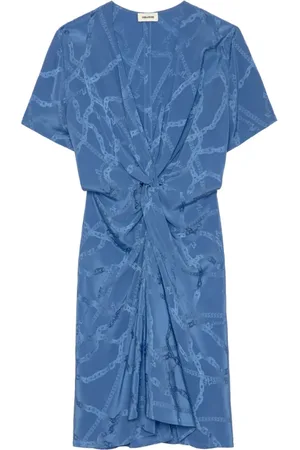 Zadig & Voltaire Mujer, Vestidos, Azul, Talla: M