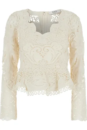 SEA Mujer, Blusas y Camisas, Blanco, Talla: M