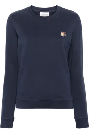 Maison Kitsuné Mujer, Sudaderas, Azul, Talla: S