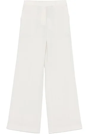 Calvin Klein Mujer, Pantalones, Blanco, Talla: S