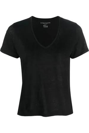 Majestic Mujer, Camisetas, Negro, Talla: M