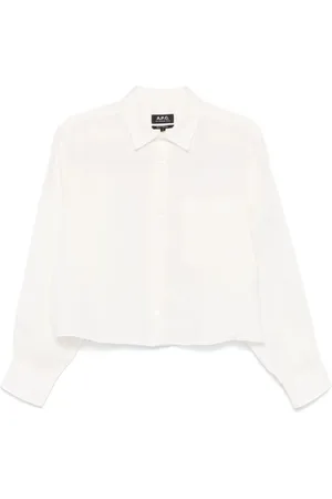 A.P.C. Mujer, Blusas y Camisas, Blanco, Talla: XL
