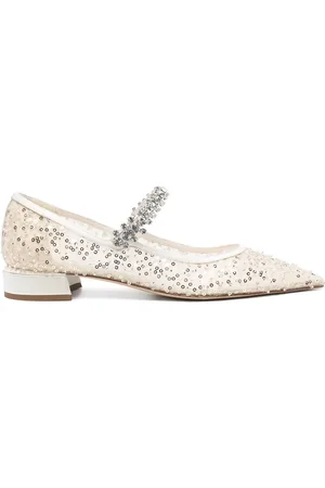 Jimmy Choo Mujer, Zapatos, Blanco, Talla: 37 EU