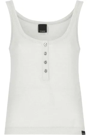 Pinko Mujer, Camisetas, Gris, Talla: L