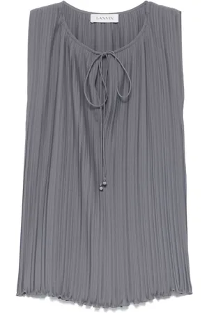 Lanvin Mujer, Camisetas, Gris, Talla: S