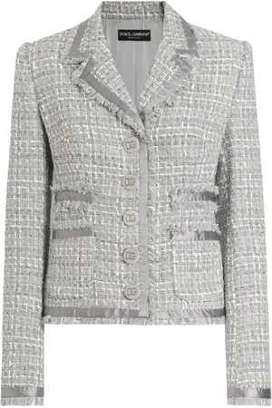 Dolce & Gabbana Mujer, Chaquetas, Gris, Talla: M