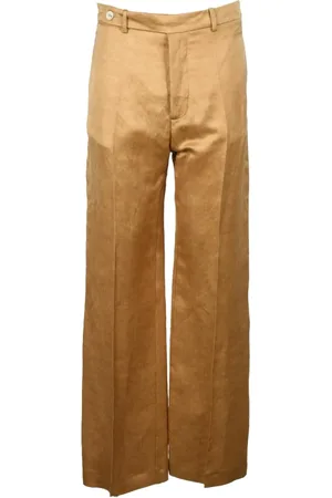 ALYSI Mujer, Pantalones, Marrón, Talla: S