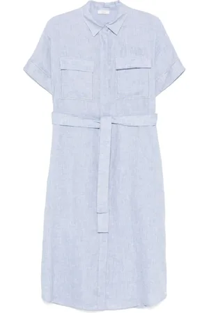 PESERICO SIGN Mujer, Vestidos, Azul, Talla: L