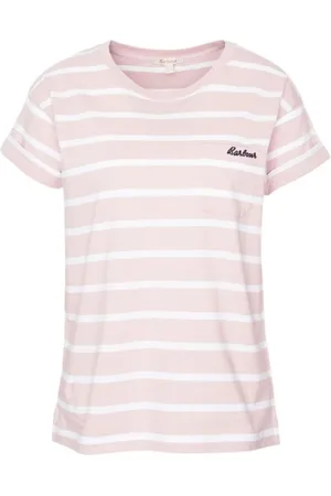 Barbour Mujer, Camisetas, Rosa, Talla: M
