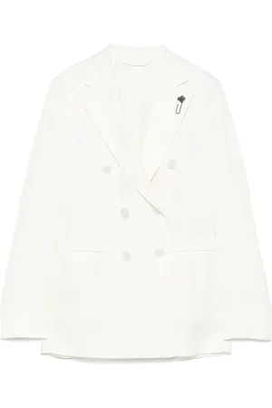 LARDINI Mujer, Chaquetas, Blanco, Talla: 2XS