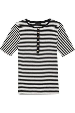 ANINE BING Mujer, Camisetas, Negro, Talla: S