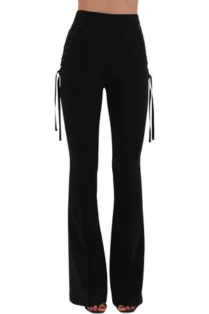 Elisabetta Franchi Mujer, Pantalones, Negro, Talla: XL