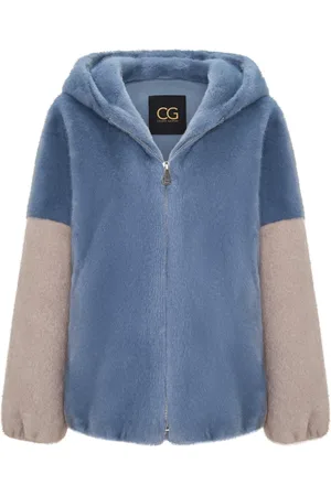 CESARE GASPARI Mujer, Chaquetas, Azul, Talla: M