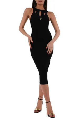 Elisabetta Franchi Mujer, Vestidos, Negro, Talla: L