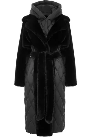 CESARE GASPARI Mujer, Abrigos, Negro, Talla: XL