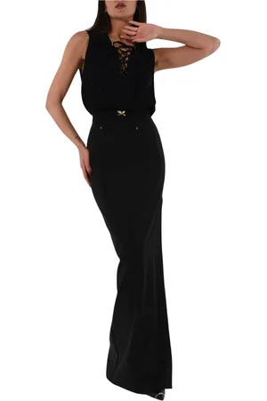 Elisabetta Franchi Mujer, Vestidos, Negro, Talla: M