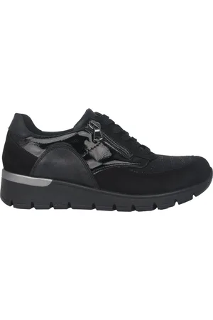 Waldläufer Mujer, Zapatos, Negro, Talla: 37 1/2 EU