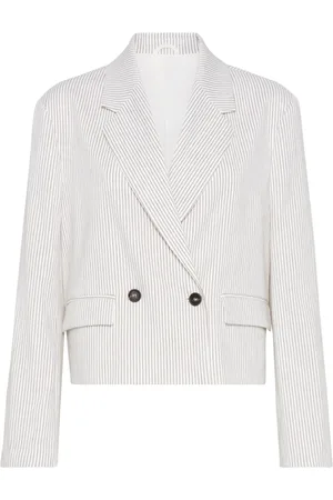 Brunello Cucinelli Mujer, Chaquetas, Blanco, Talla: XS