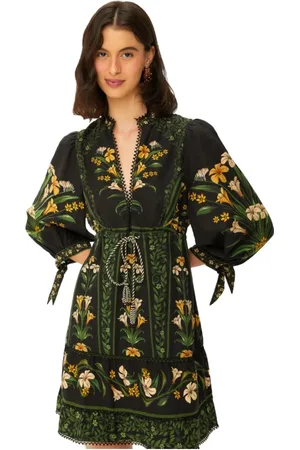 Farm Rio Mujer, Vestidos, Verde, Talla: M
