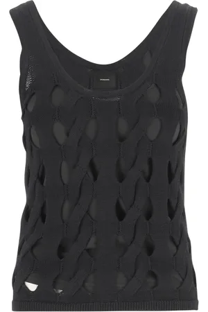 Pinko Mujer, Camisetas, Negro, Talla: S