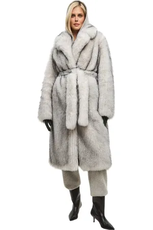 CESARE GASPARI Mujer, Abrigos, Gris, Talla: S