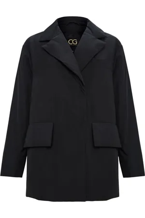 CESARE GASPARI Mujer, Chaquetas, Negro, Talla: 2XL