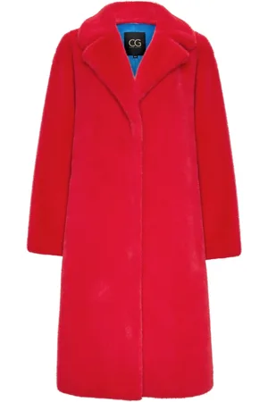 CESARE GASPARI Mujer, Abrigos, Rojo, Talla: L