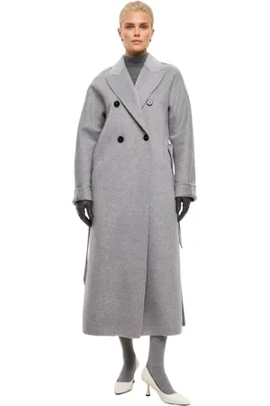 CESARE GASPARI Mujer, Abrigos, Gris, Talla: S