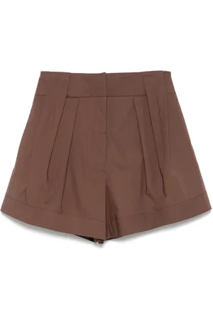 FEDERICA TOSI Mujer, Pantalones cortos, Marrón, Talla: XS