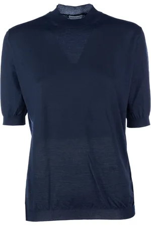 Bottega Veneta Mujer, Jerseys, Azul, Talla: XS