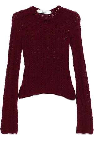 Séfr Mujer, Jerseys, Rojo, Talla: S