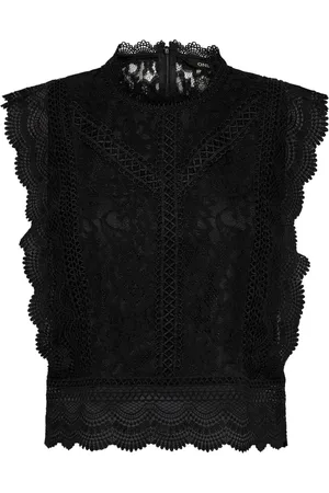 ONLY Mujer, Camisetas, Negro, Talla: XL