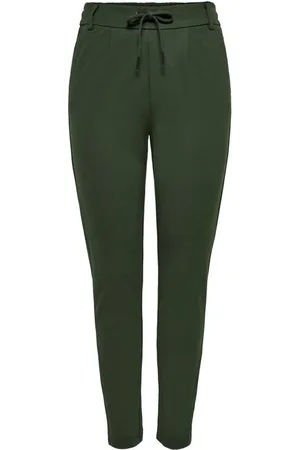 ONLY Mujer, Pantalones, Verde, Talla: XS