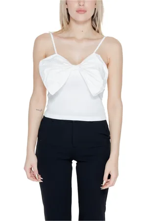 ONLY Mujer, Camisetas, Blanco, Talla: L