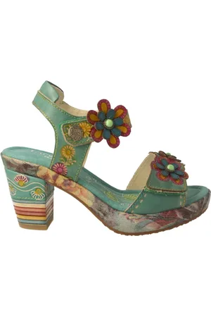 LAURA VITA Mujer, Zapatos, Verde, Talla: 36 EU