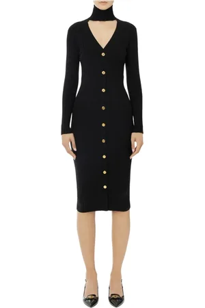 Elisabetta Franchi Mujer, Vestidos, Negro, Talla: S