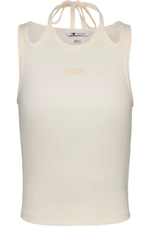 Tommy Hilfiger Mujer, Camisetas, Blanco, Talla: L