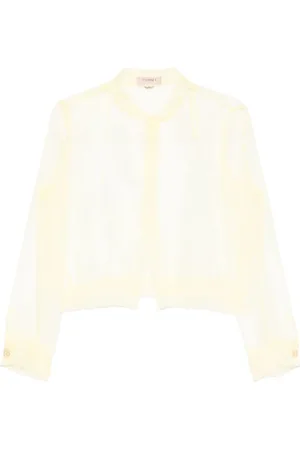 Twin-Set Mujer, Blusas y Camisas, Amarillo, Talla: S