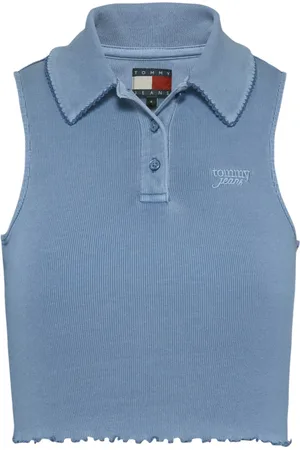 Tommy Hilfiger Mujer, Camisetas, Azul, Talla: M