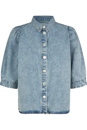 Lollys Laundry Mujer, Blusas y Camisas, Azul, Talla: 2XL