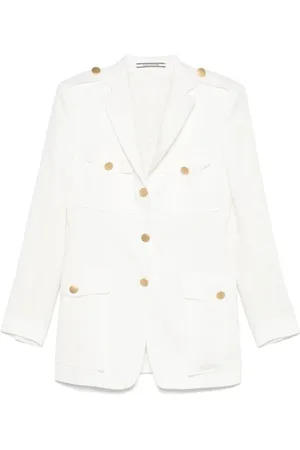 TAGLIATORE Mujer, Chaquetas, Blanco, Talla: M