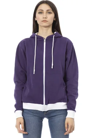 BALDININI Mujer, Sudaderas, Púrpura, Talla: XS